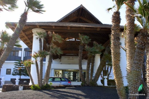 Entrance Sands Beach Resort Lanzarote