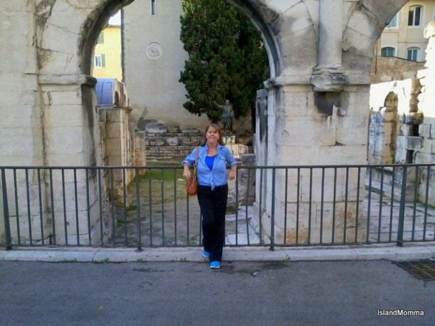 Me by the Augustine Gate in Nimes